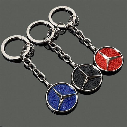 Mercedes Star Logo Keychain, Metal Car Key Ring, Luxury Auto Key Holder, Couple Keychain Gift for Men Women - Etsy