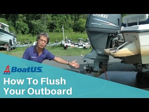 How To Flush Your Outboard | BoatUS