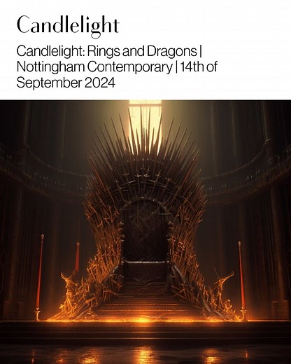 From The Lord of the Rings to Game of Thrones, enjoy this epic Candlelight concert. | Candlelight Concerts by Fever