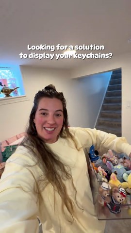 A gorgeous keychain display! If you’ve been searching for a better way to display your keychain collection, this is it! I had seen another girl on here use this for her collection and I knew I needed to find it. It took visiting a couple stores before finding it. But for $11.00 it was totally worth it. If I can find it on the five below website I will add it to my: Linktr.ee/alexisturman and if you like Disney or Plants, let’s be friends! Because I’m usually talking about one or the other😆 #dis