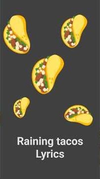 I Found the Lyrics to Raining Tacos in Roblox