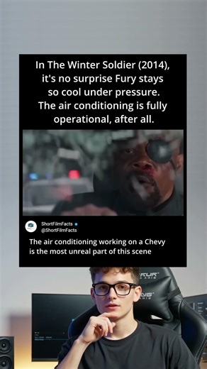 The Most UNREAL Part Of Nick Fury’s Car Chase! 😂 #shorts