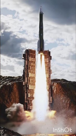 🚀 Powerful Rocket Launch into the Sky | Realistic 4K Space Mission