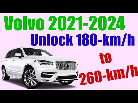Speed limit remove for all Volvo cars 2021-2024 with VDASH by D5T5.com