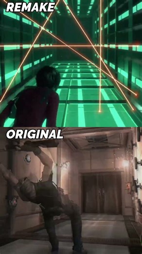 LASER ROOM | RESIDENT EVIL 4 REMAKE Vs ORIGINAL (ADA VS LEON)