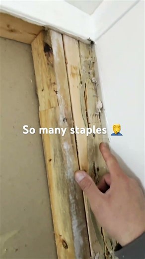 Handyman Problems… oh just installing a door here 🤓 #handymanlife #Handymanproblems