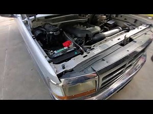 Coyote swapped 92 F150 Flareside first start