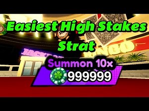 EASIEST HIGH STAKES STRATEGY! | Sorcerer Tower Defense | Roblox