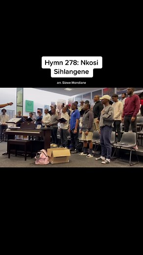 Methodist Hymn Choir Singing Nkosi Sihlangene