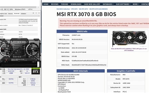 锁算力（lhr）丐中丐显卡如何刷bios解锁功耗墙