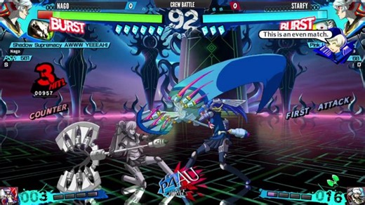 P4U2R | Labrys vs Shadow Labrys Crew Battle
