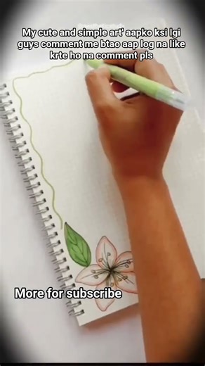 how to decorate the notebook cover with flowers #art #decoration #cover