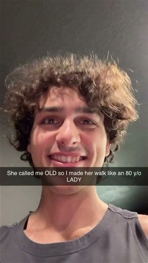 She called me OLD so I did THIS… 😭