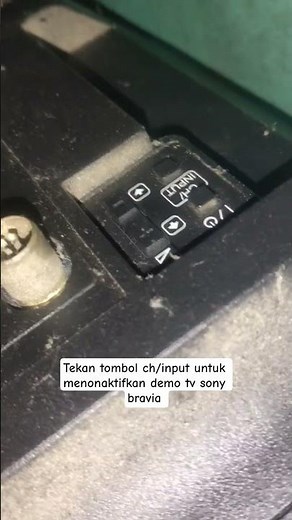 How to remove the Sony Bravia TV demo