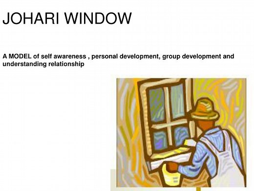 JOHARI WINDOW - SlideServe
