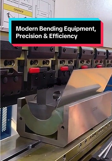 Modern Bending Equipment, Precision & Efficiency#bending #bendingmetal #pressbraketooling #metal #metalbending