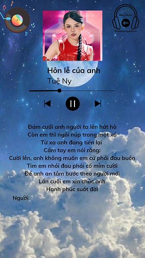 Hôn Lễ Của Anh - Tuệ Ny | Lyrics