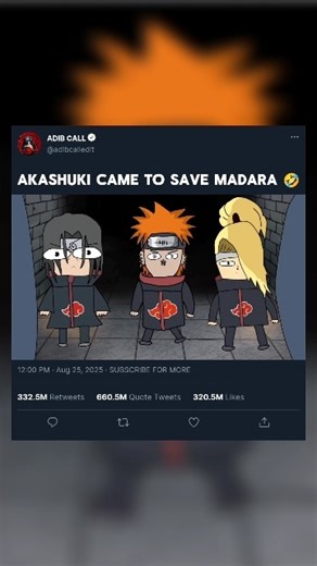 Madara came to save madara 🤣🔥#shortsfeed #ytshorts #animeshorts #naruto #anime #parody