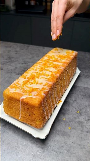 The Moistest Orange Cake Super Soft & Juicy #shorts
