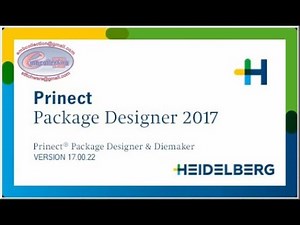 Prinect Package Designer 2017 Version 17.00.22 ║ Win10 - 64x ║