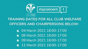 Calling all Club Chairs and Welfare Officers.. Have you signed up for the My Concern Software training ? Commencing April 1st 2021 all member clubs will be required to report and log all concerns on MyConcern. For more info to book your place contact amy.cowley@swimming.org | Swim Wales