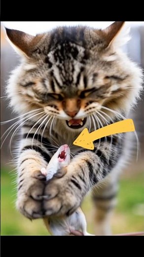 “Cat Catches a Mouse — Unbelievable Hunting Instinct!” #viralvideo