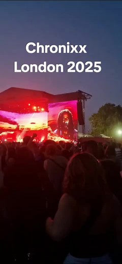 Chronixx live in London 2025 #reggae #bobmarley #ska #chronixx #london #concerts #festivalseason