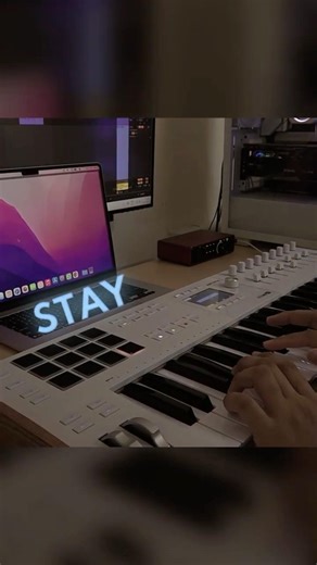 Stay | Justin Bieber & The Kid Laroi | Arturia Keylab 49 mk3 #arturia #justinbieber #ableton