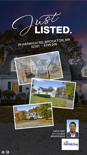  JUST LISTED in Brockton’s West Side! ✨ 39 Harwich Rd — where charm...