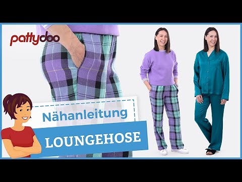 Quickly sew & chill 🛋️ Instructions for flannel lounge pants with perfect seam pockets 👌