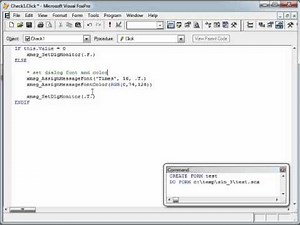 Extending (styling) MessageBox dialog in Visual FoxPro