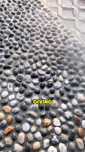 10K views · 22 reactions | This is how pebble walkways in parks are...