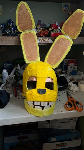 Finished SpringBonnies head #fnaf #fyp