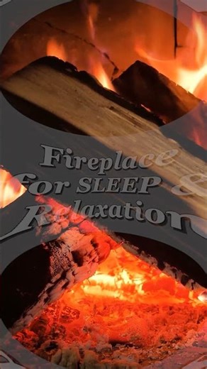 4K Fireplace for SLEEP & Relaxation 🎵🔥🎵