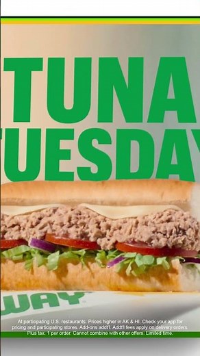 Meatball Monday. Enjoy your favorite Sub of the Day at Subway®