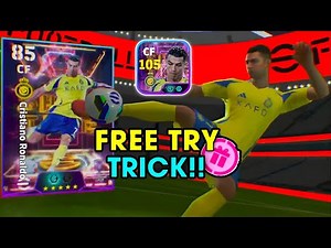 Trick To Get 105 Rated Showtime Cristiano Ronaldo In eFootball 2025 | Showtime ronaldo trick