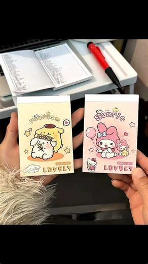 DIY Mini Sanrio Notes Dairy 🥰😍 #aestheic #diy #sanrio #cute #kuromi #kawaii #shorts