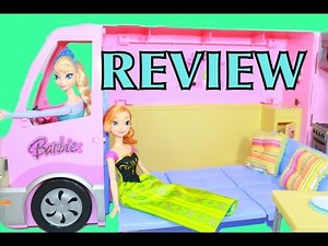 Barbie RV Motorhome Toy Review Mattel Barbie Party Bus