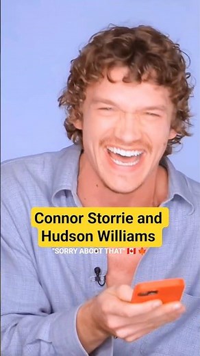 Hudson & Connor being the most chaotic duo 😂 #hudsonwilliams #connorstorrie #funny