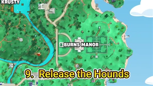 Quêtes d'étape Trouvé des gags caché 12/12 #fortnite #simpsons #missionfortnite