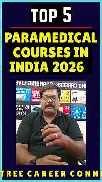 🔥 Top 5 Paramedical Power Courses: No NEET, High Salary Dreams! 💉🚀 | Fastest Medical Career in 2026🌟