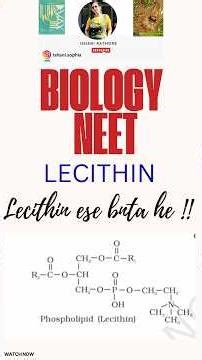 Biomolecule- Lecithin ka structure ab nhi bhuloge #neet #biology #viral #shorts