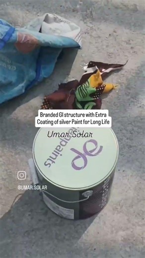 Truss Type Solar Structure Design Umar Solar Services Nanded