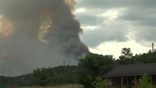 Southern Colorado wildfire grows to more than 1,100 acres