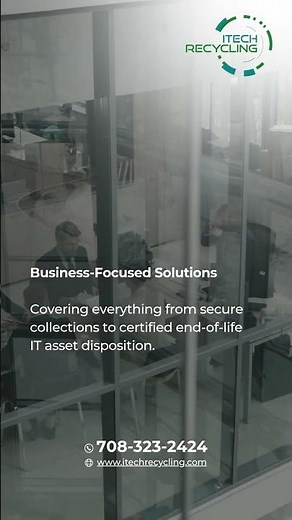 E Recycling Near Me in Chicago, IL | Why Businesses Choose ITECH Recycling