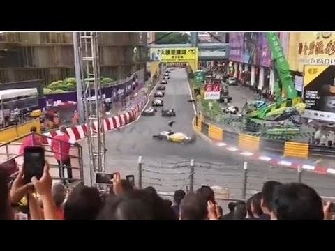 El espeluznante accidente de Sophia Floersch en Macao