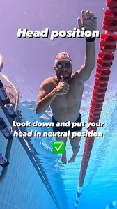 120K views · 8.9K reactions | Always remember that your head position can help you swim faster, as by improving your head position you will have less drag which will allow you to swim easier and faster. So in conclusion watch where you are looking as it will have a great impact on your streamline, and then you will swim smother and faster. And always remember that “your head follows your eyes, and your body follows your head” | MS Swimming Academy | Facebook