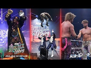 AEW Double or Nothing Highlights in 12 Minutes: Glendale, AZ | AEW Highlights 5/25/25