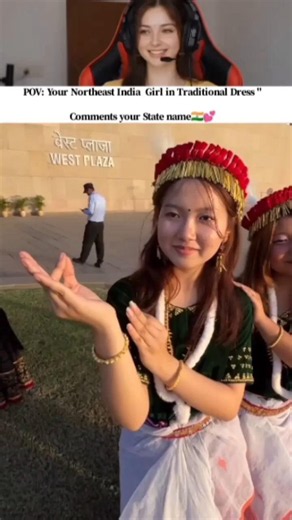 7 Sisters Northeast India girls in Traditional dress😍 #traditionaldresses #northeastindia #culture