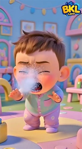 Use Tissue! 🤧🧻 | Healthy Habits for Kids | Nose Blowing Song #nurseryrhymes